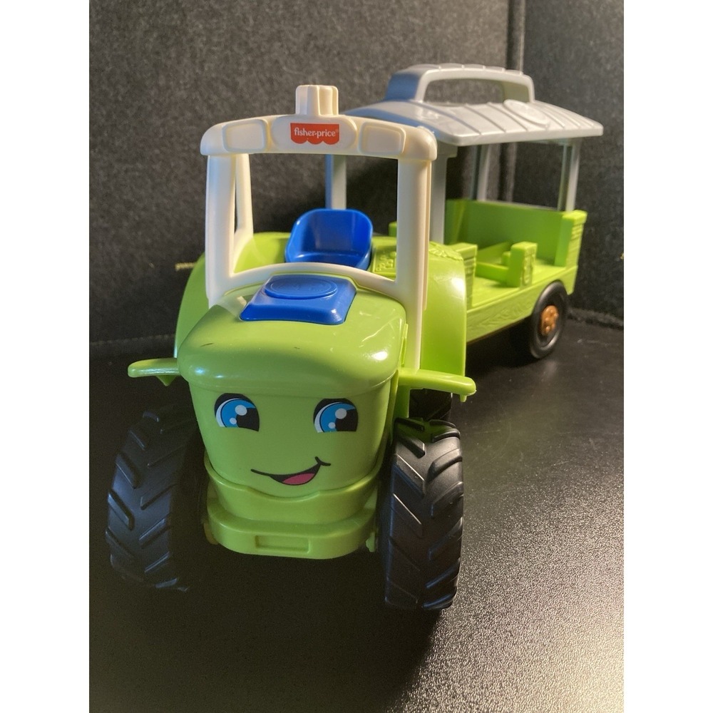 Fisher Price Little People Caring for Animals Tractor Music Sounds Work
